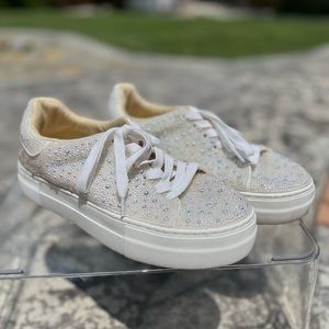 Betsy Johnson Pearl Sparkle Sneaker